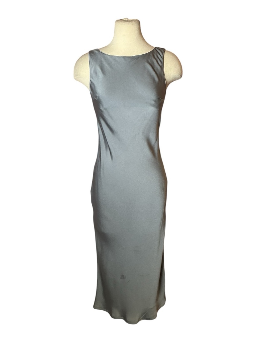 Vintage Y2K United Colors of Benetton High Neck Sleeveless Maxi Shift Dress
